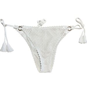 Aerie Crochet Tie Bikini Bottom XL